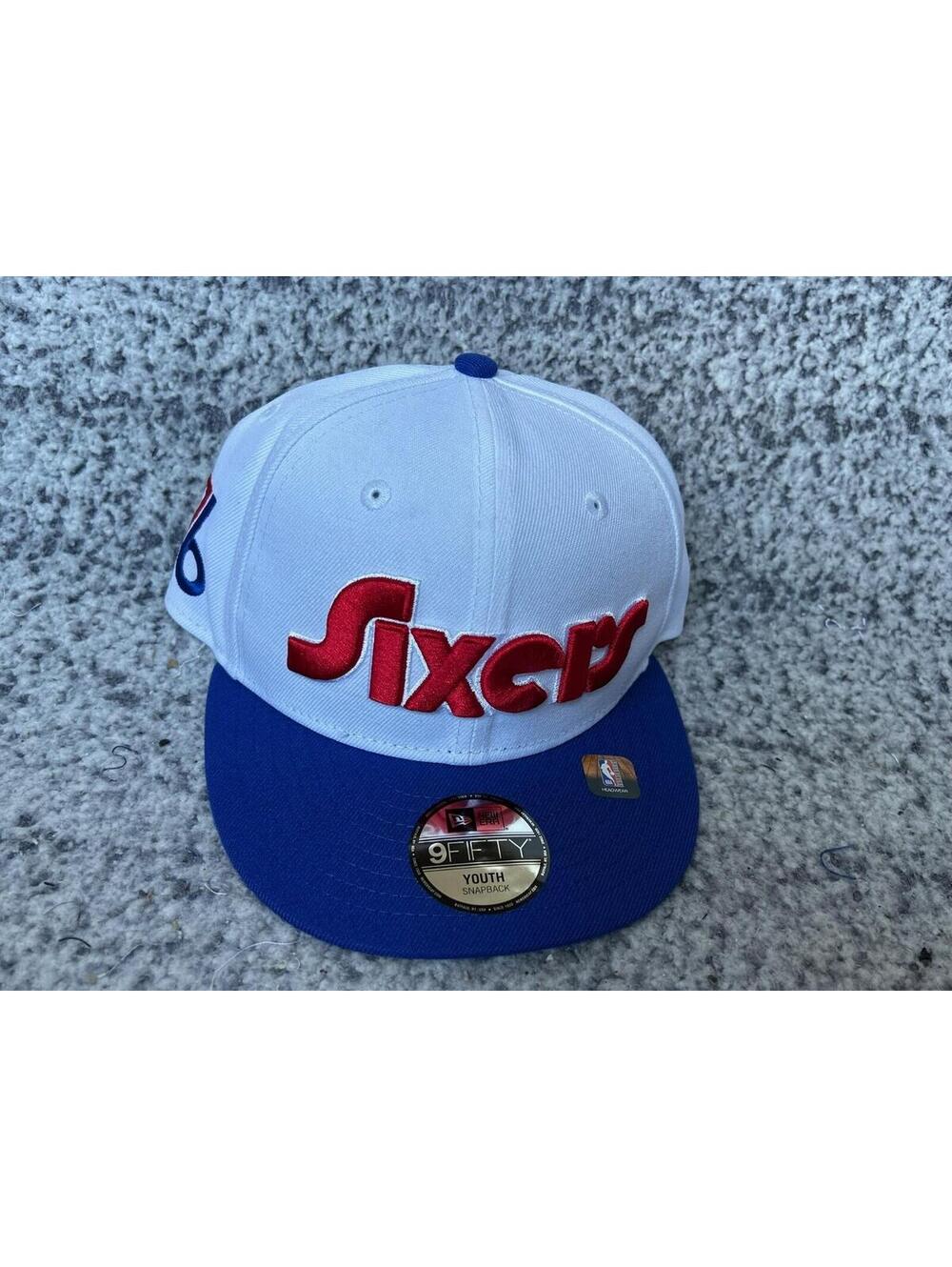 Youth New Era  White Philadelphia 76ers 2024/25 City Edition 9FIFTY Snapback Hat